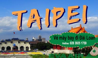 Vé máy bay EVA Air đi Đài Loan